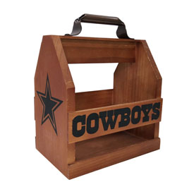 Dallas Cowboys Wood Bbq Caddy, 614-1002