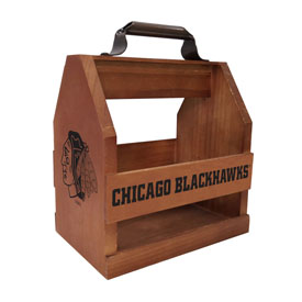 Chicago Blackhawks Wood Bbq Caddy, 614-4002