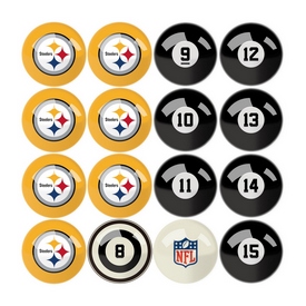 Pittsburgh Steelers Billiard Balls With Numbers, 626-1004