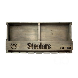 Pittsburgh Steelers Reclaimed Bar Shelf, 627-1004
