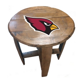 Arizona Cardinals Oak Barrel Table, 629-1029
