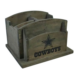 Dallas Cowboys Rustic Desk Organizer, 648-1002