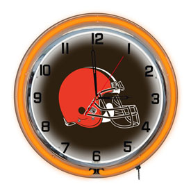 Cleveland Browns 18" Neon Clock, 656-1020