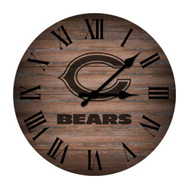 Chicago Bears Rustic 16" Clock, 660-1019