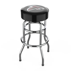 Atlanta Falcons Chrome Bar Stool, 680-1030