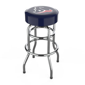Houston Texans Chrome Bar Stool, 680-1034
