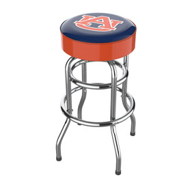 Auburn University Chrome Bar Stool, 680-3002