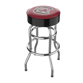 University Of South Carolina Chrome Bar Stool, 680-3036