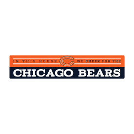 Chicago Bears We Cheer Wall Art, 694-1019