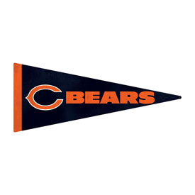 Chicago Bears Wood Pennant, 695-1019