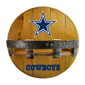 Dallas Cowboys Oak Bar Shelf, 715-1002