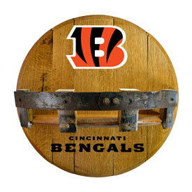 Cincinnati Bengals Oak Bar Shelf, 715-1023