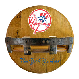 New York Yankees Oak Bar Shelf, 715-2001