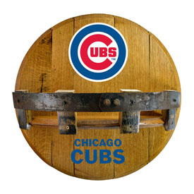 Chicago Cubs Oak Bar Shelf, 715-2005