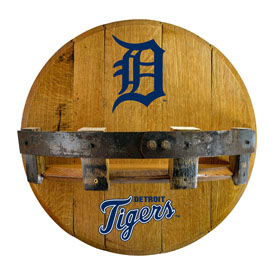 Detroit Tigers Oak Bar Shelf, 715-2015