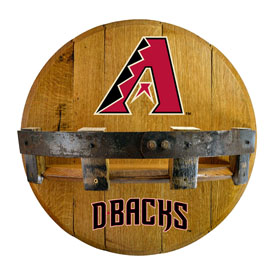 Arizona Diamondbacks Oak Bar Shelf, 715-2022