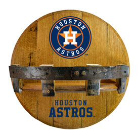Houston Astros  Oak Bar Shelf, 715-2025