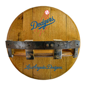 Los Angeles Dodgers Oak Bar Shelf, 715-2026