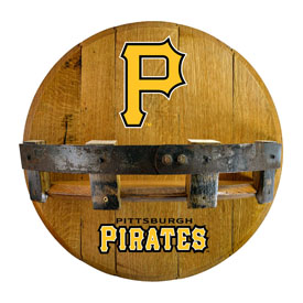 Pittsburgh Pirates Oak Bar Shelf, 715-2030