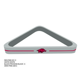 Univerisity of Arkansas Billiard Ball Triangle Rack, 73-4022