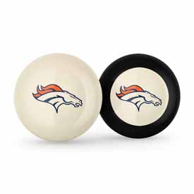 Denver Broncos Logo Cue Ball & 8 Ball, 755-1003