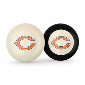 Chicago Bears Logo Cue Ball & 8 Ball, 755-1019