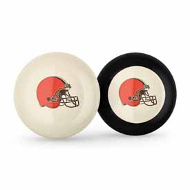 Cleveland Browns Logo Cue Ball & 8 Ball, 755-1020
