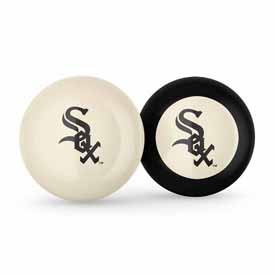 Chicago White Sox Logo Cue Ball & 8 Ball, 755-2006