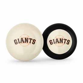 San Francisco Giants Logo Cue Ball & 8 Ball, 755-2012