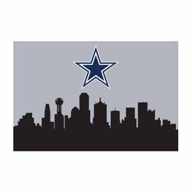 Dallas Cowboys 2x3 Hometown Washable Area Rug, 759-1002