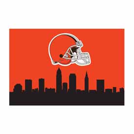 Cleveland Browns 2x3 Hometown Washable Area Rug, 759-1020