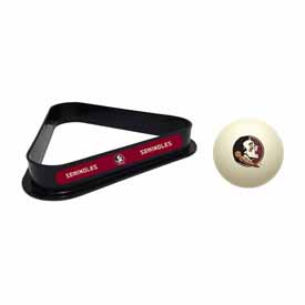 Florida State Cue Ball & Ball Rack, 773-3003