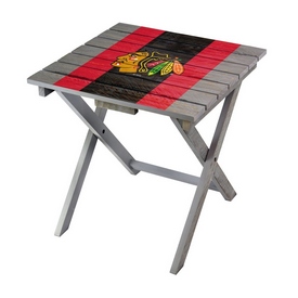 Chicago Blackhawks Folding Adirondack Table, 844-4002