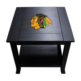 Chicago Blackhawks Side Table, 85-8102