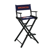 Denver Broncos Bar Height Directors Chair, 100-1003