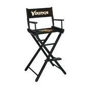 Minnesota Vikings Bar Height Directors Chair, 100-1007