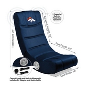 Denver Broncos Video Chair W/ Bluetooth, 114-1003