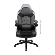 Oversized Video Gaming Chair Black/Black, 134-8001