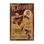 Washington Redskins Vintage Wall Art, 151-1016