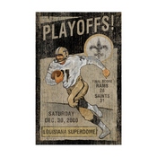 New Orleans Saints Vintage Wall Art, 151-1031