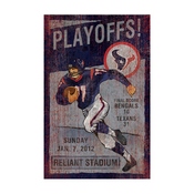 Houston Texans Vintage Wall Art, 151-1034