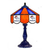 Denver Broncos 21" Glass Table Lamp, 159-1003