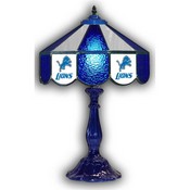 Detroit Lions 21" Glass Table Lamp, 159-1018