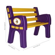 Minnesota Vikings Park Bench, 188-1007