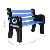 Carolina Panthers Park Bench, 188-1017