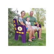 Minnesota Vikings Park Bench, 188-1007