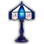 New York Yankees 21" Glass Table Lamp, 259-2001