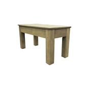Weathered Grey 36-Inch Long Bench, 26-14118