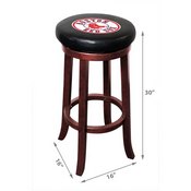 Boston Red Sox Wooden Bar Stool, 277-2003