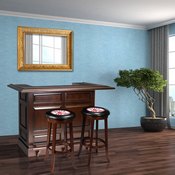 Boston Red Sox Wooden Bar Stool, 277-2003